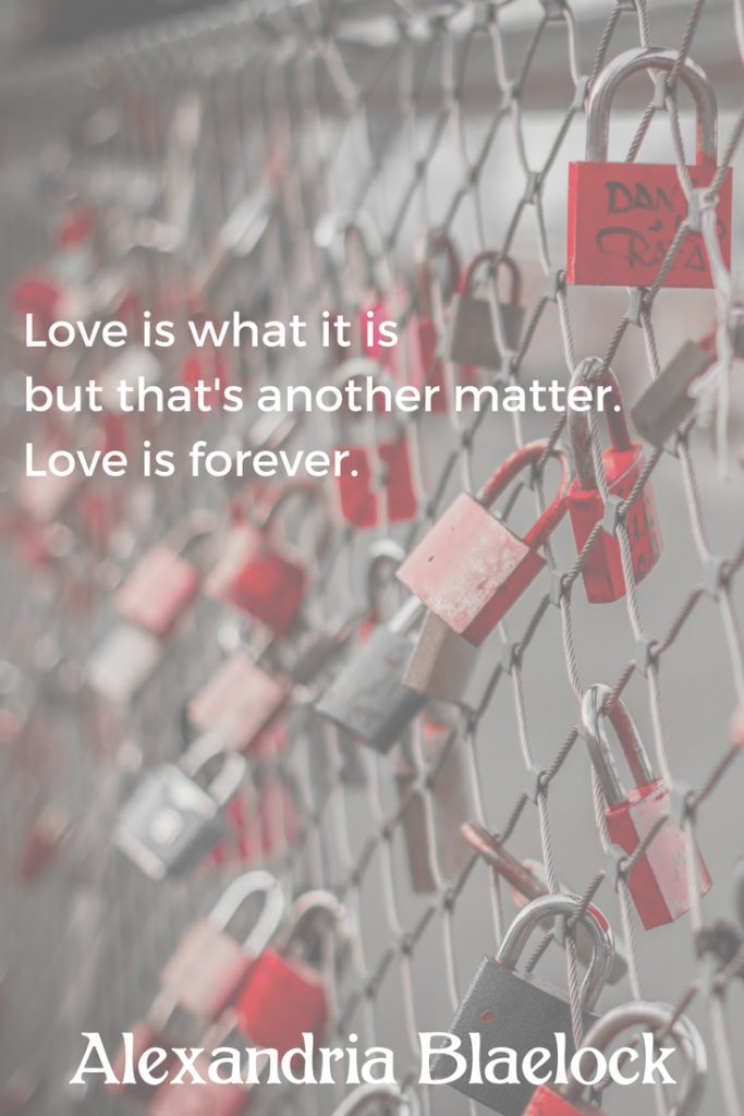 Love is forever.