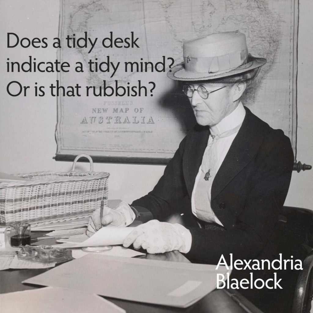 Tidy Desk Tidy Mind